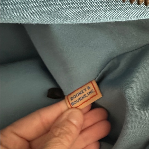 Vintage Dooney & Bourke Brown Croco Nile Bag - Picture 11 of 16